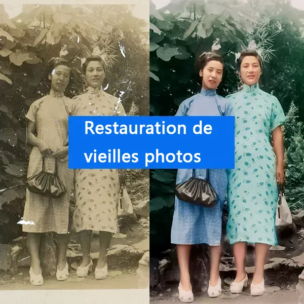 Restauration de vieilles photos (par un designer artistique)