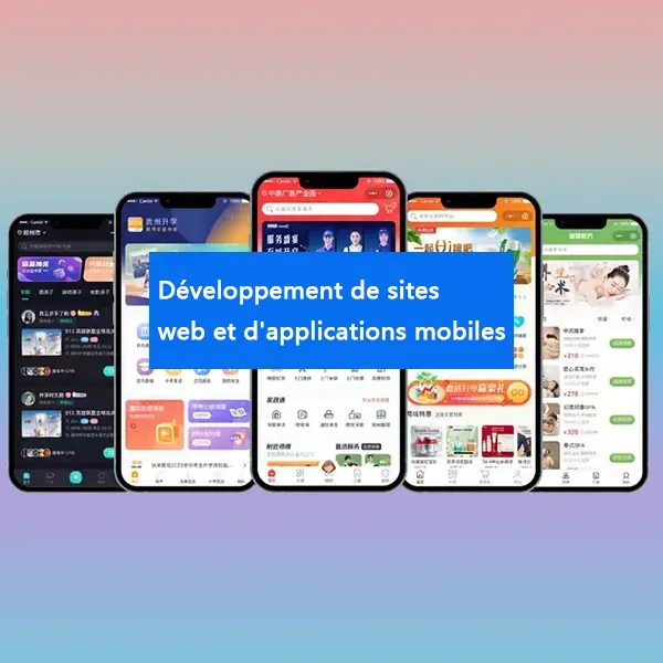 Développement de sites web et d'applications mobiles