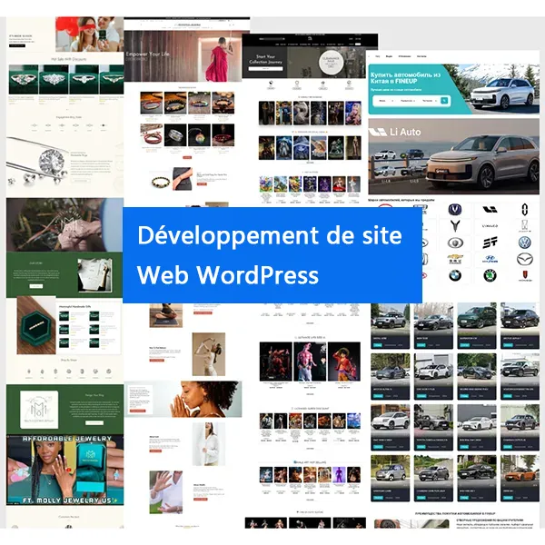 Développement de site Web WordPress