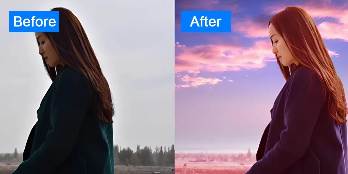 Retouche de photos pour une personne réelle