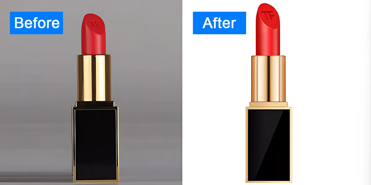 Retouche de photos pour les produits