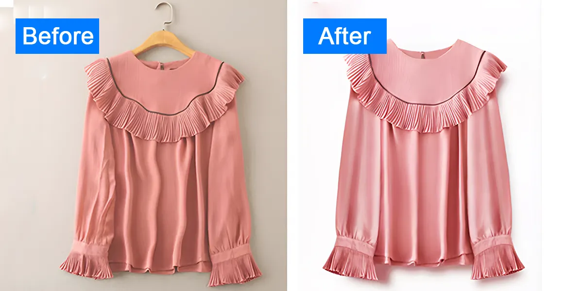 Retouche de photos pour les produits