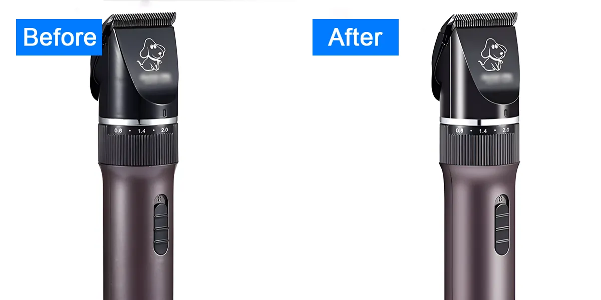 Retouche de photos pour les produits